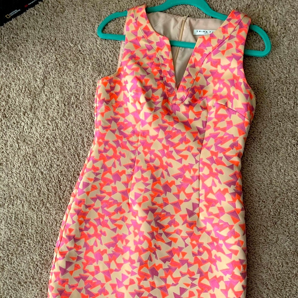 Trina Turk Dress 💗🧡💛 - Picture 2 of 8